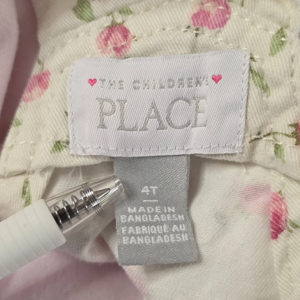 Girls 4T 4pc Spring Summer Dress Bundle Floral Gingham Cottagecore Embroidered - Picture 7 of 15